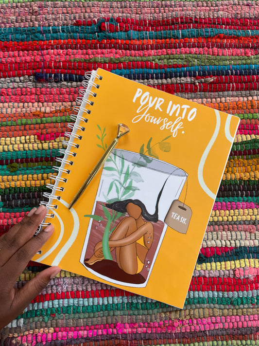 Pour Into Yourself Notebook